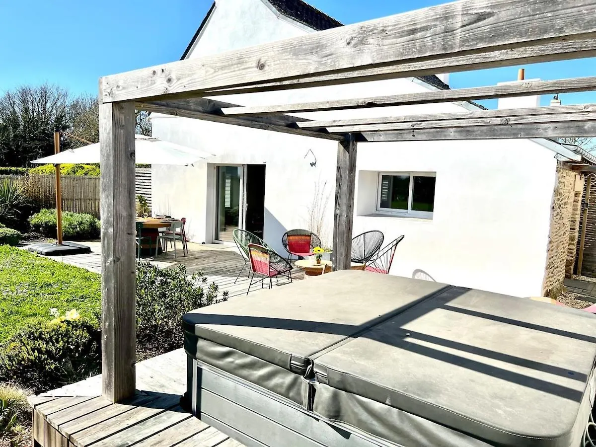 Koquillage, Cozy House With Hot Tub, Gr34, 10 People Vila Moëlan-sur-Mer