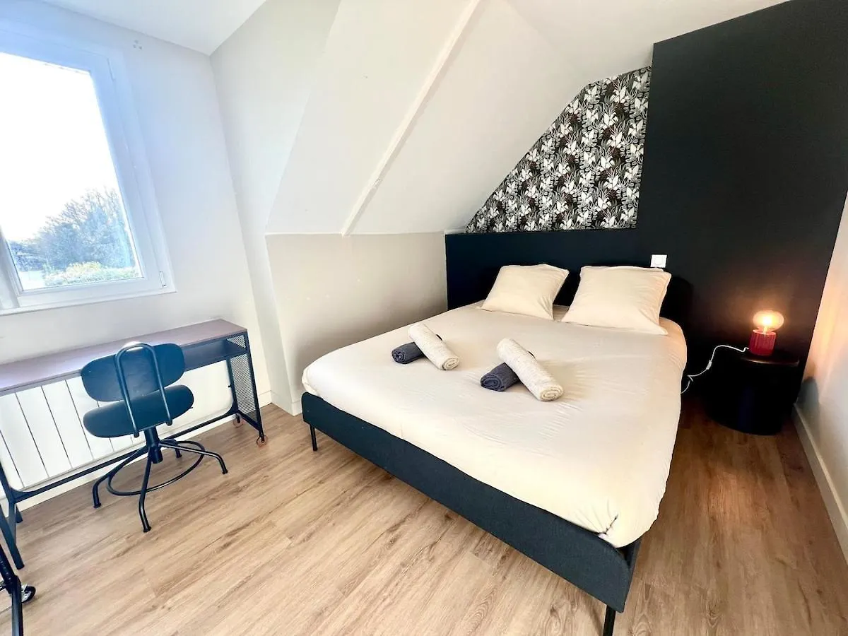 Koquillage, Cozy House With Hot Tub, Gr34, 10 People Vila Moëlan-sur-Mer França