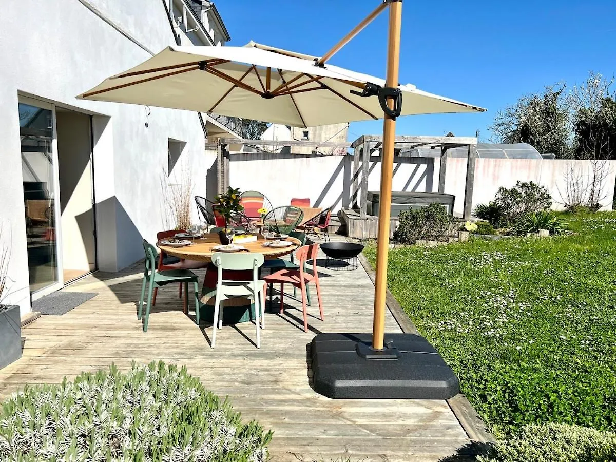 Koquillage, Cozy House With Hot Tub, Gr34, 10 People Vila Moëlan-sur-Mer