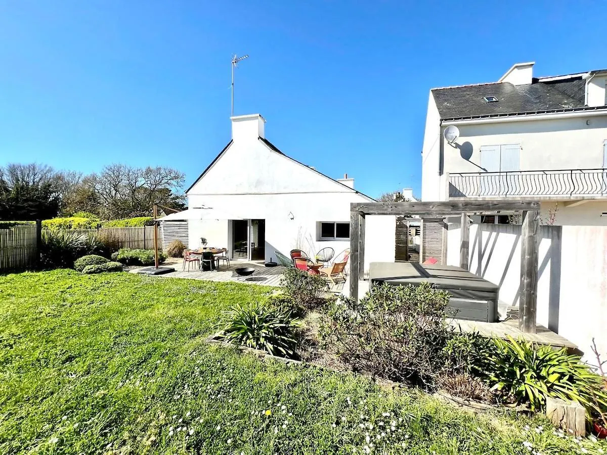 Koquillage, Cozy House With Hot Tub, Gr34, 10 People Vila Moëlan-sur-Mer 0*,  França