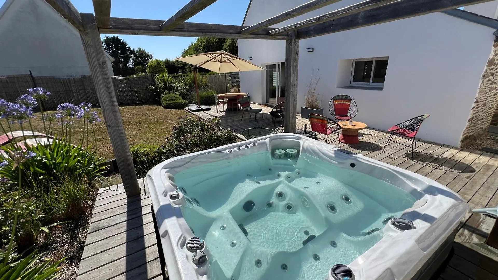 Koquillage, Cozy House With Hot Tub, Gr34, 10 People Vila Moëlan-sur-Mer Casa de Férias