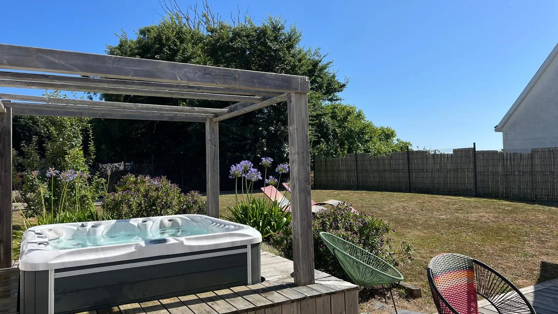 Casa de Férias Koquillage, Cozy House With Hot Tub, Gr34, 10 People Vila Moëlan-sur-Mer França